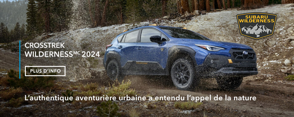 La Subaru Crosstrek WildernessMC 2024, la Crosstrek la plus solidement compétente de l